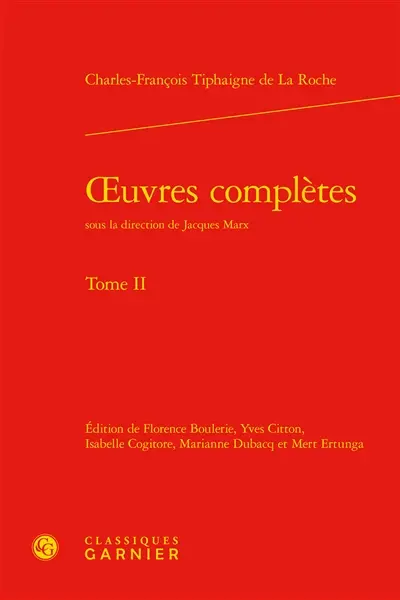 Oeuvres complètes. Vol. 2