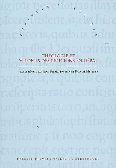 Théologie et sciences des religions en débat : hommage à Gilbert Vincent