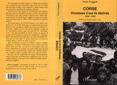 Corse : chroniques d'une île déchirée, 1996-1999