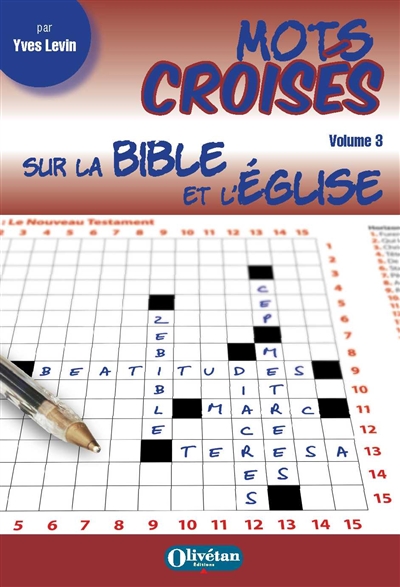 Mots croisés sur la Bible et l'Eglise. Vol. 3