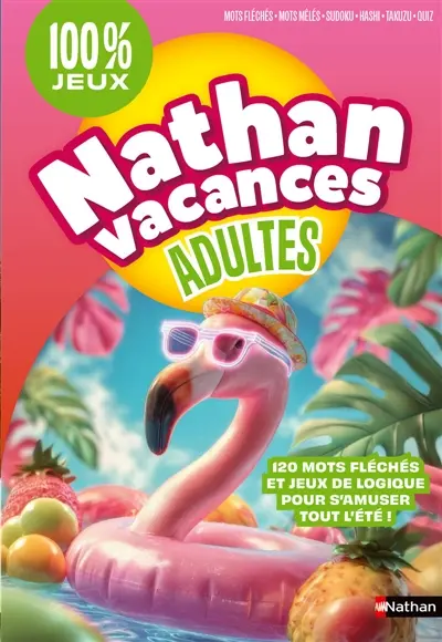 Nathan Vacances Adultes 100 % jeux