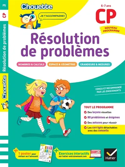 Résolution de problèmes CP, 6-7 ans : nouveau programme
