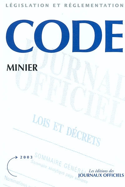 Code minier