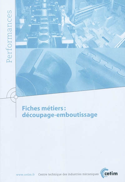 Règles métiers : découpage-emboutissage