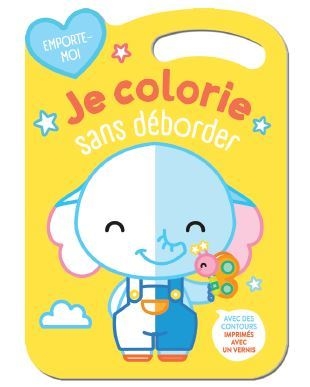 Je colorie sans déborder : éléphant