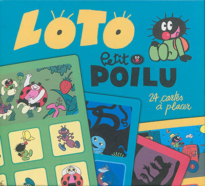 Petit Poilu : jeu de loto : 24 cartes à placer