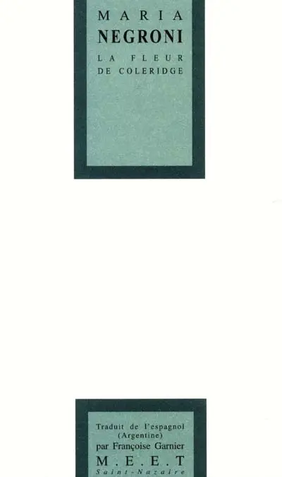 La fleur de Coleridge