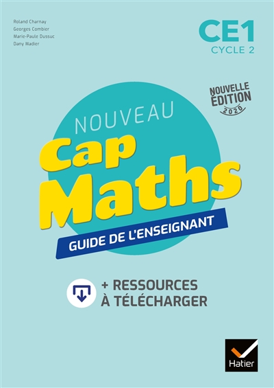 Nouveau Cap maths CE1, cycle 2 : guide de l'enseignant + ressources à télécharger : 2020
