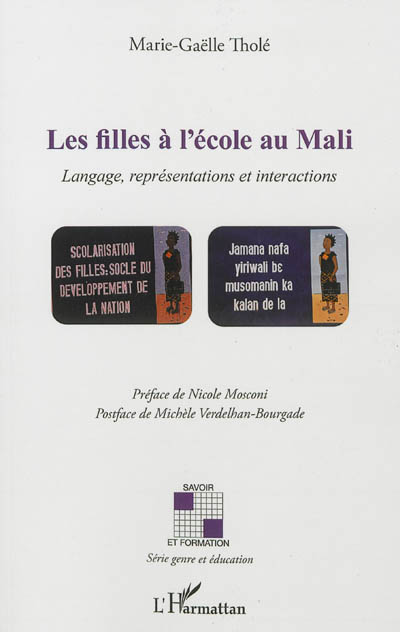 Les filles à l'école au Mali : langage, représentations et interactions