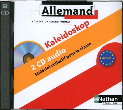 Kaleidoscop : allemand, A2-B1 : 2 CD audio, matériel collectif pour la classe
