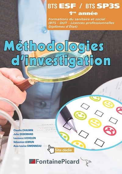 Méthodologies d'investigation BTS ESF-BTS SP3S, 1re année