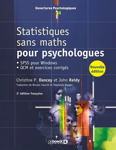 Statistiques sans maths pour psychologues : SPSS pour Windows, QCM et exercices corrigés