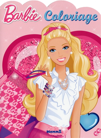 Barbie coloriage : shopping