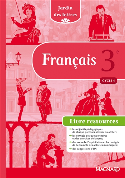 Français 3e cycle 4 : livre ressources