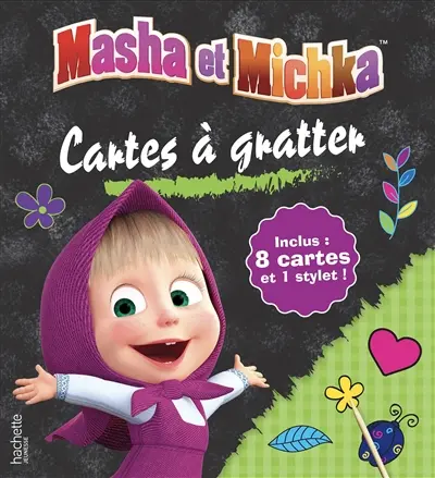 Masha et Michka : cartes à gratter