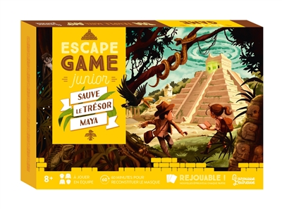 Sauve le trésor maya : escape game junior