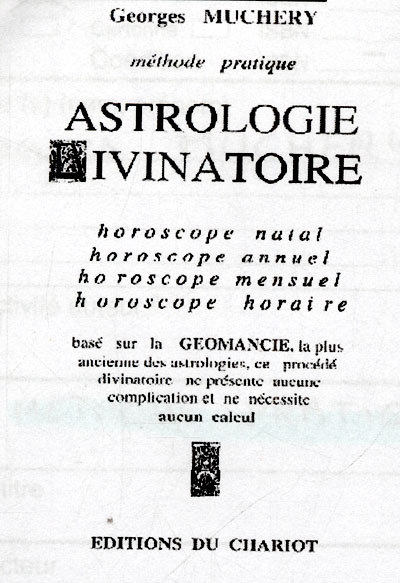 Méthode pratique d'astrologie divinatoire