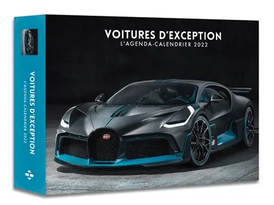 Voitures d'exception : l'agenda-calendrier 2022