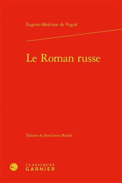 Le roman russe