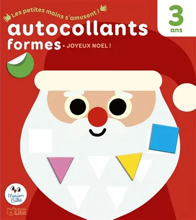 Joyeux Noël ! : autocollants formes