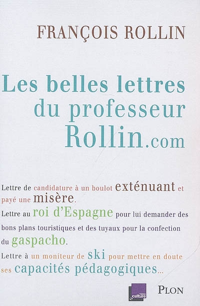 Les belles lettres du professeur Rollin.com