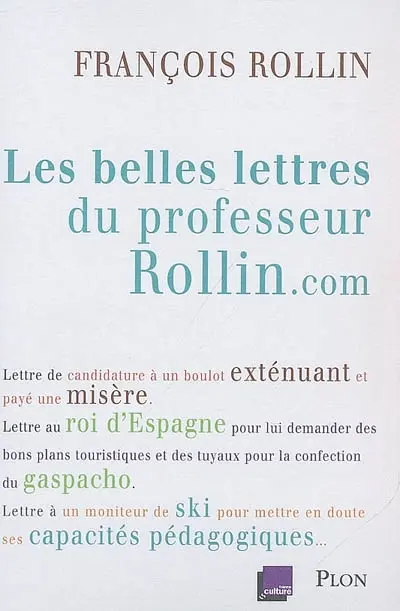 Les belles lettres du professeur Rollin.com
