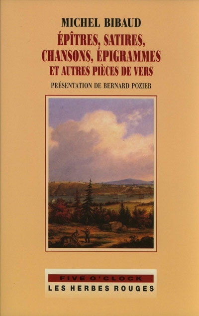 Epîtres, satires, chansons, épigrammes et autres pièces de vers