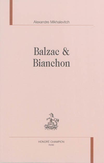 Balzac & Bianchon