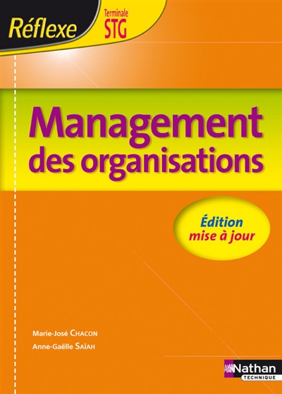 Management des organisations, terminale STG