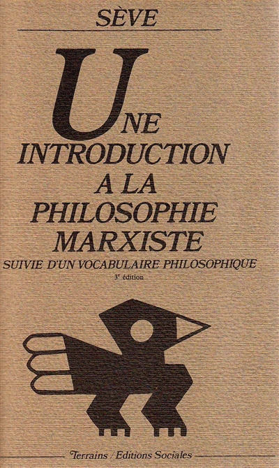 Une Introduction à la philosophie marxiste. vocabulaire philosophique
