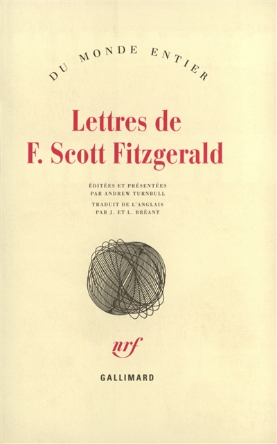 lettres de f. scott fitzgerald