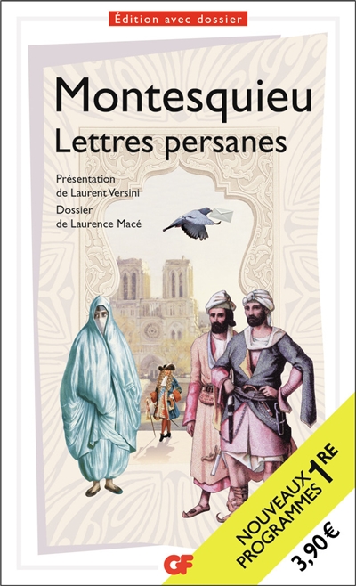 Lettres persanes : nouveaux programmes 1re