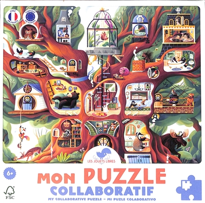 mon puzzle collaboratif. my collaborative puzzle. mi puzle colaborativo