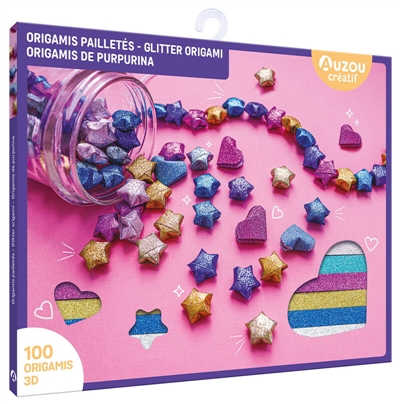 origamis pailletés