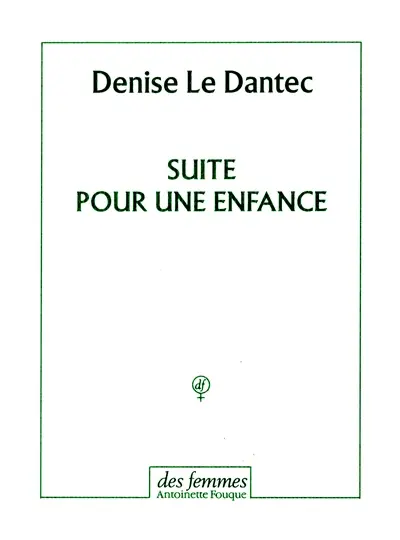 Suite pour une enfance