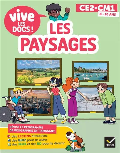 Les paysages : CE2, CM1, 8-10 ans