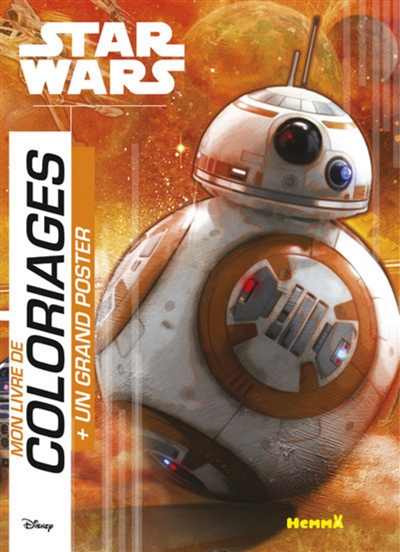 Star Wars : mon livre de coloriage + un grand poster