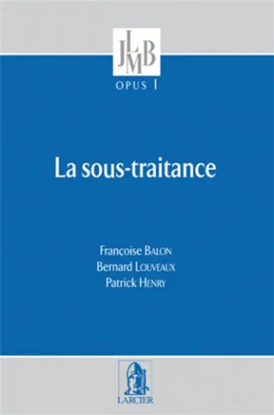 La sous-traitance
