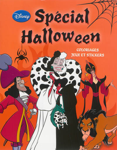 Spécial Halloween : coloriages, jeux et stickers