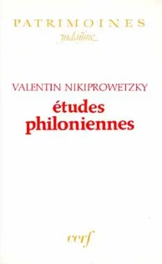 Etudes philoniennes