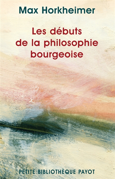 Les débuts de la philosophie bourgeoise de l'histoire. Hegel et le problème de la métaphysique