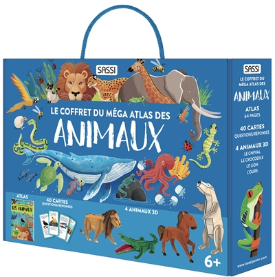 Le coffret du méga atlas des animaux