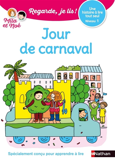 couverture du livre Jour de carnaval : une histoire à lire tout seul, niveau 1