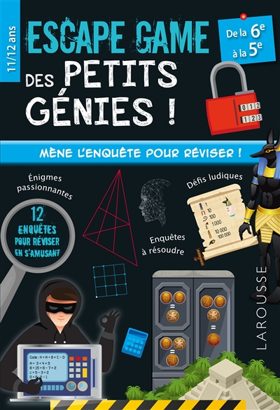 Escape game des petits génies !, de la 6e à la 5e, 11-12 ans