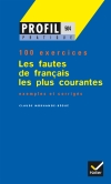 Les fautes de français les...
