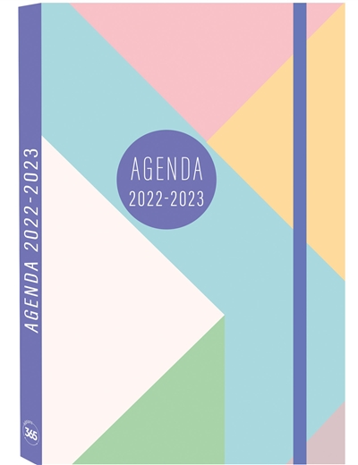 Agenda 2022-2023 : tendance pastel