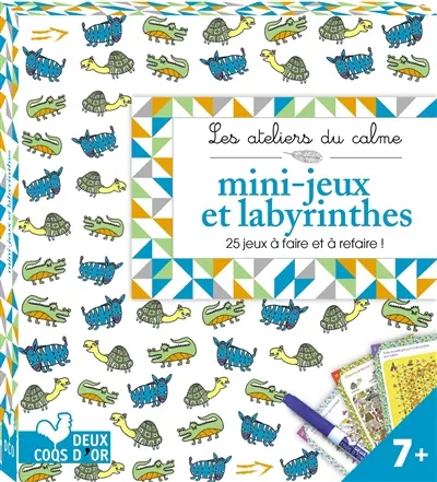 Mini-jeux et labyrinthes : 25 jeux à faire et à refaire !
