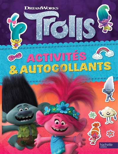trolls : activités & autocollants