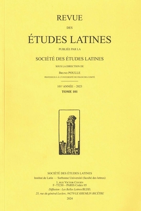 Revue des études latines,...