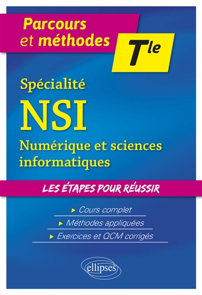 Spécialité NSI, numérique et sciences informatiques terminale